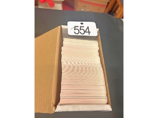Box of Upper Deck Hockey Cards