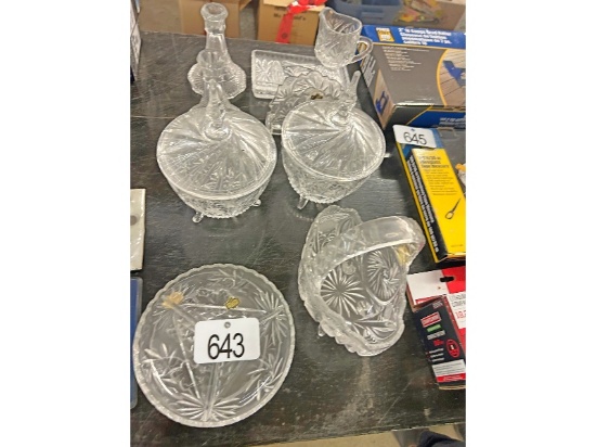 Row of Crystal