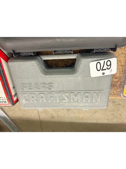Craftsman Socket Set - As Viewed