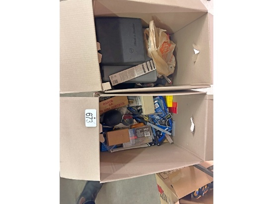 2 Boxes of Assorted Tools