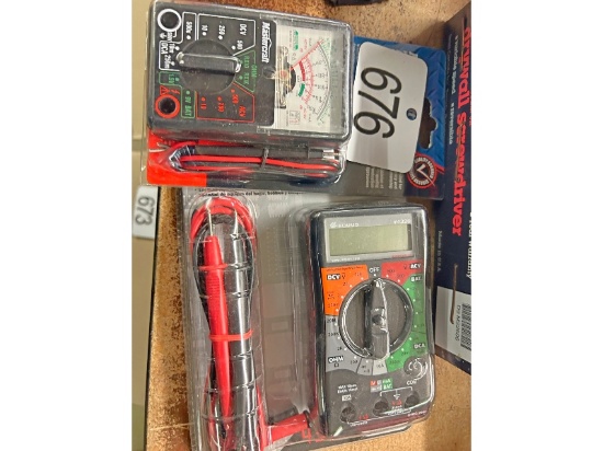 Mastercraft Multi Meters