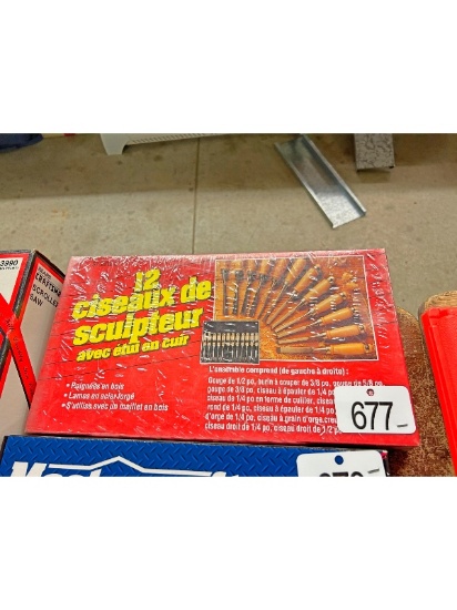 New 12 Piece Wood Chisel Set