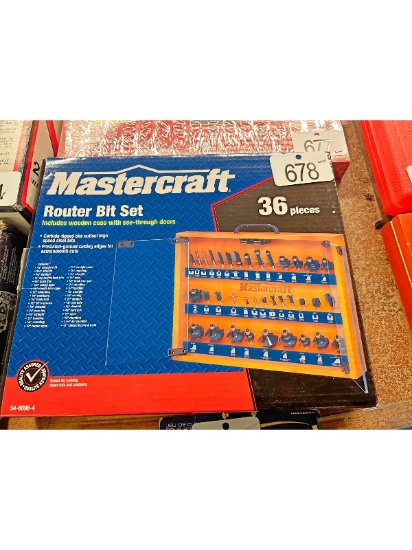New Router Bit Set