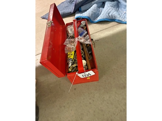 Toolbox of Plumbing Supplies