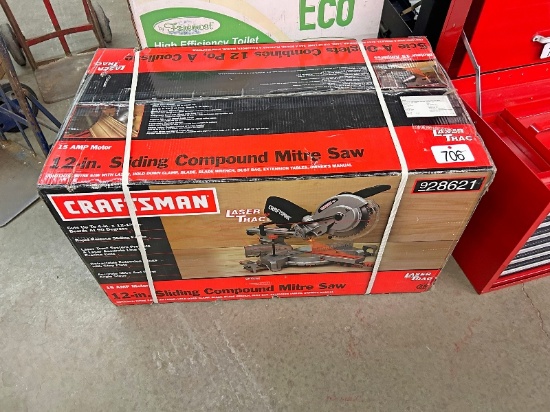 New Craftsman 12" Sliding Compound Mitre Saw