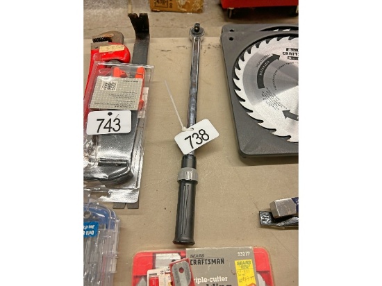 New Craftsman 1/2" Torque Wrench