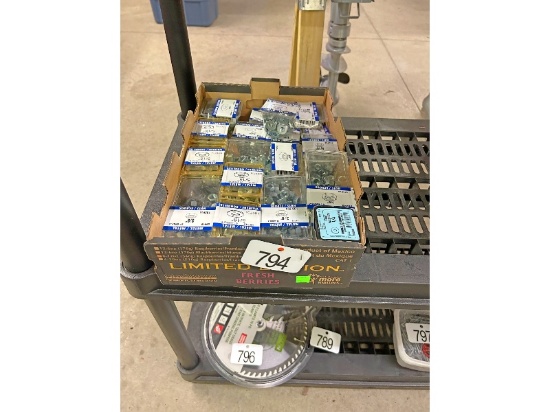 Box of Various New Fasteners