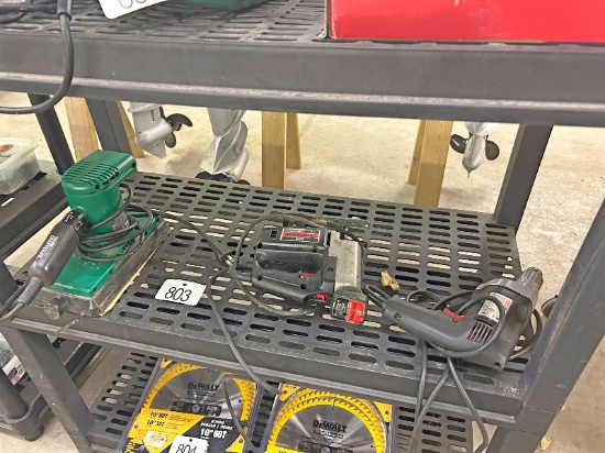 Sander, Jigsaw, Drill