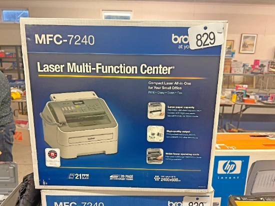 New Brother Laser Multi Function Center
