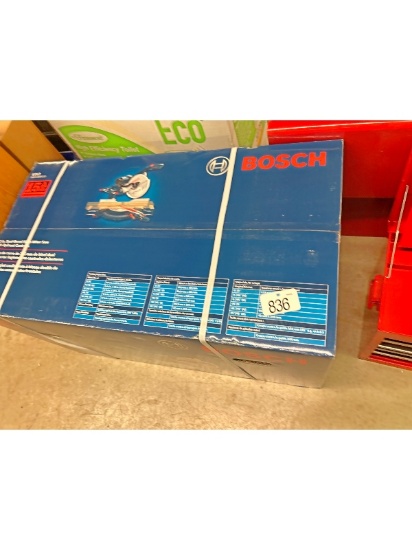 New Bosch 15 Amp 12" Dual Bevel Mitre Saw