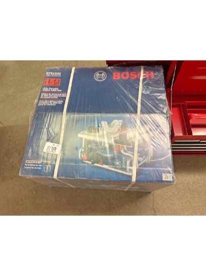 New Bosch 10" Portable Tablesaw