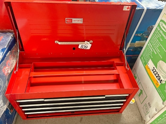 New Craftsman Toolbox