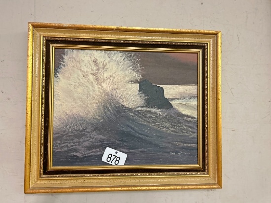 Oil Painting on Canvas - Signed