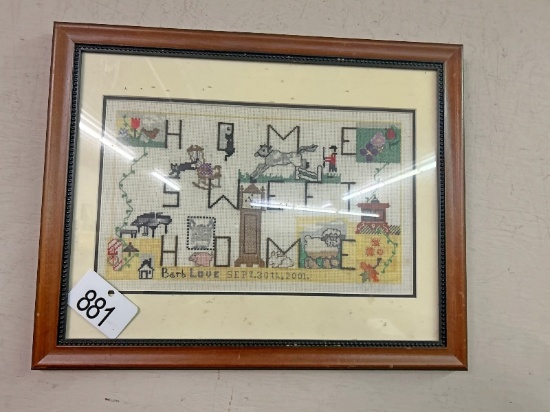 Signed Needlepoint