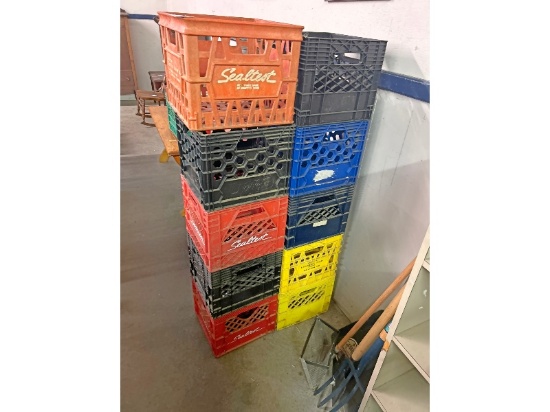 10 Milk Crates