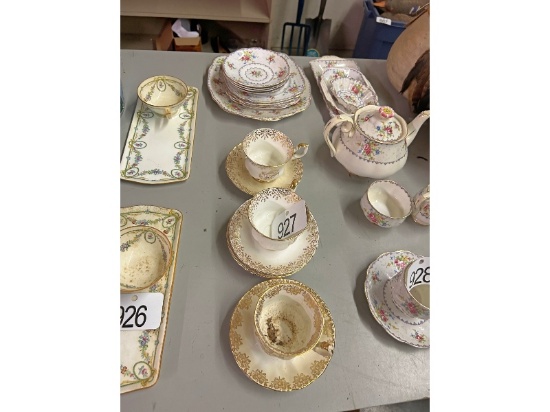 3 Cups & Saucers - Paragon & Royal Albert