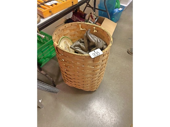 Basket of Miscellaneous Items