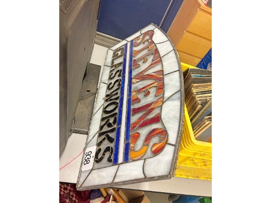 Stained Glass Sign