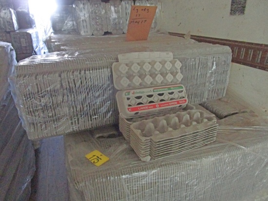 10 Bundles of Egg Cartons 125 Cartons Per Bundle