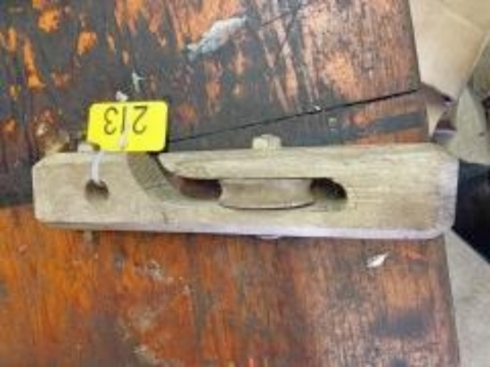 Antique Wooden Pulley