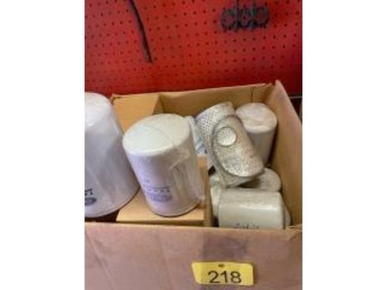 Box of Truck Filters (Mostly Volvo)