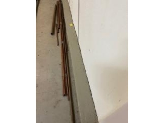 5 - 12 Foot 1/2 Copper Pipe and Miscellaneous Copper Pipe