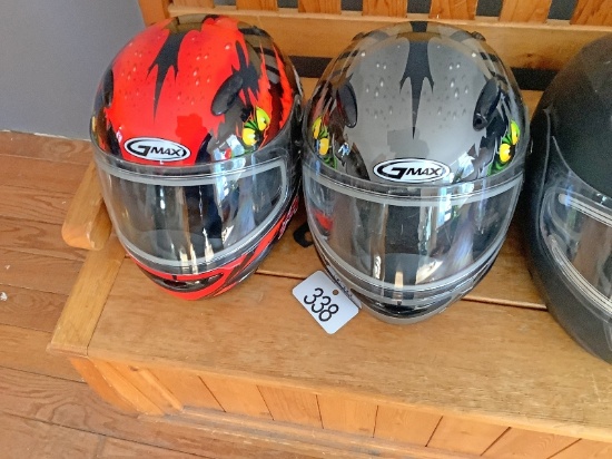 2 G Max Children's Snowmobile Helmets