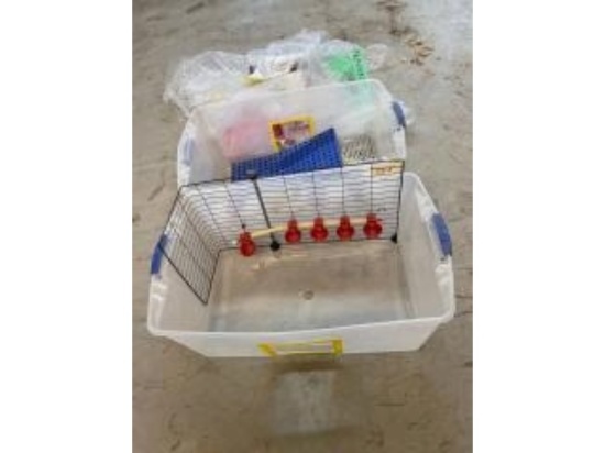 Chicken/Duck Brooder, Feeders, Drinkers and Leg Bands