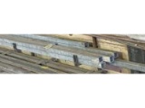 8 Galvanized Steel Square Tubing - 13'  X  1 3/4