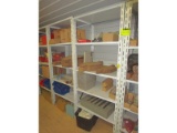 2-5 Tier Shelves & Contents Including Boxes, Breaker Panel, Etc.