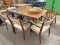 Teak Table & 6 Chairs