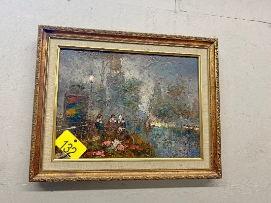 Signed Oil Painting