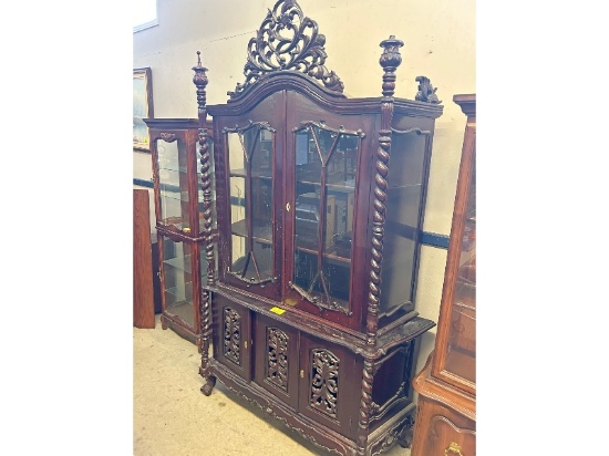 Walnut China Cabinet