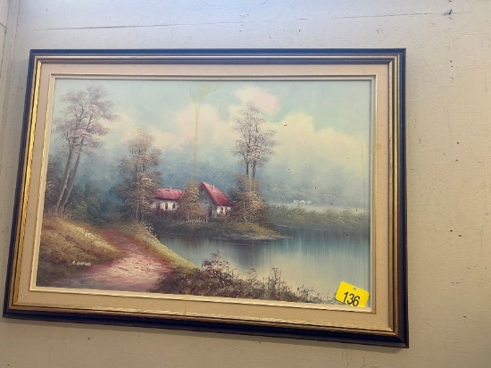 Signed Oil Painting