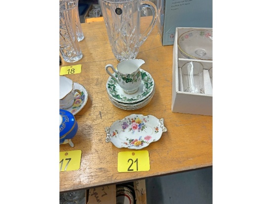 Royal Crown Derby Dish & Royal Albert Pieces