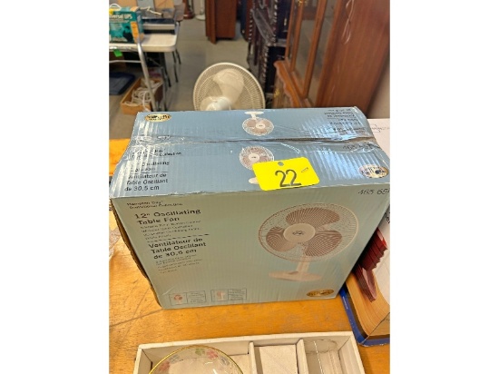 New 12" Fan