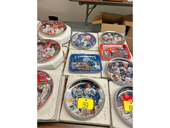 Toronto Maple Leaf's Collector Plates