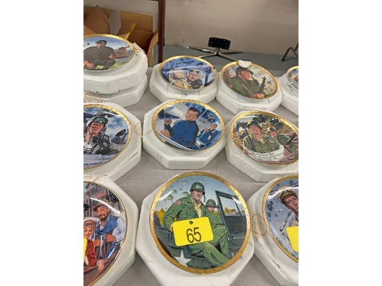 3 John Wayne Collector Plates
