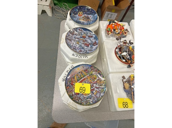 6 McDonald's Plates
