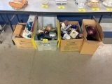 4 Boxes of Household Items
