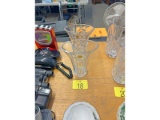 2 Crystal Vases