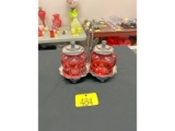 Double Cranberry Cruet