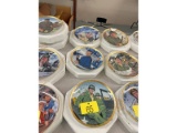 3 John Wayne Collector Plates