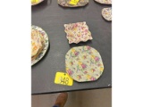 2 Chintz Plates