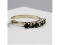 10KT Yellow Gold Natural Emerald (0.25ct) With 3 Diamonds (0.03ct) Ring