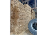 10 Large Square Bales of Rotary Wheat Straw 3x3x6.5 Feet