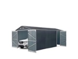 TMG-MS1320A Metal Shed Garage 13' X 20'