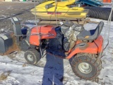 Husqvarna Lawn Tractor With Berco Snowblower