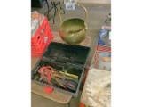 Brass Planter & Toolbox