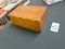 Antique Oak Recipe Box